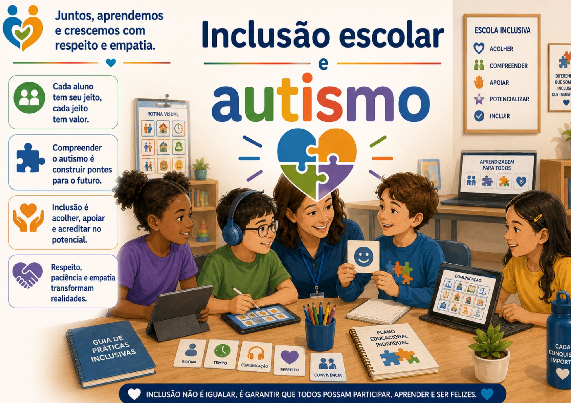 Inclus&atilde;o escolar e Autismo!
