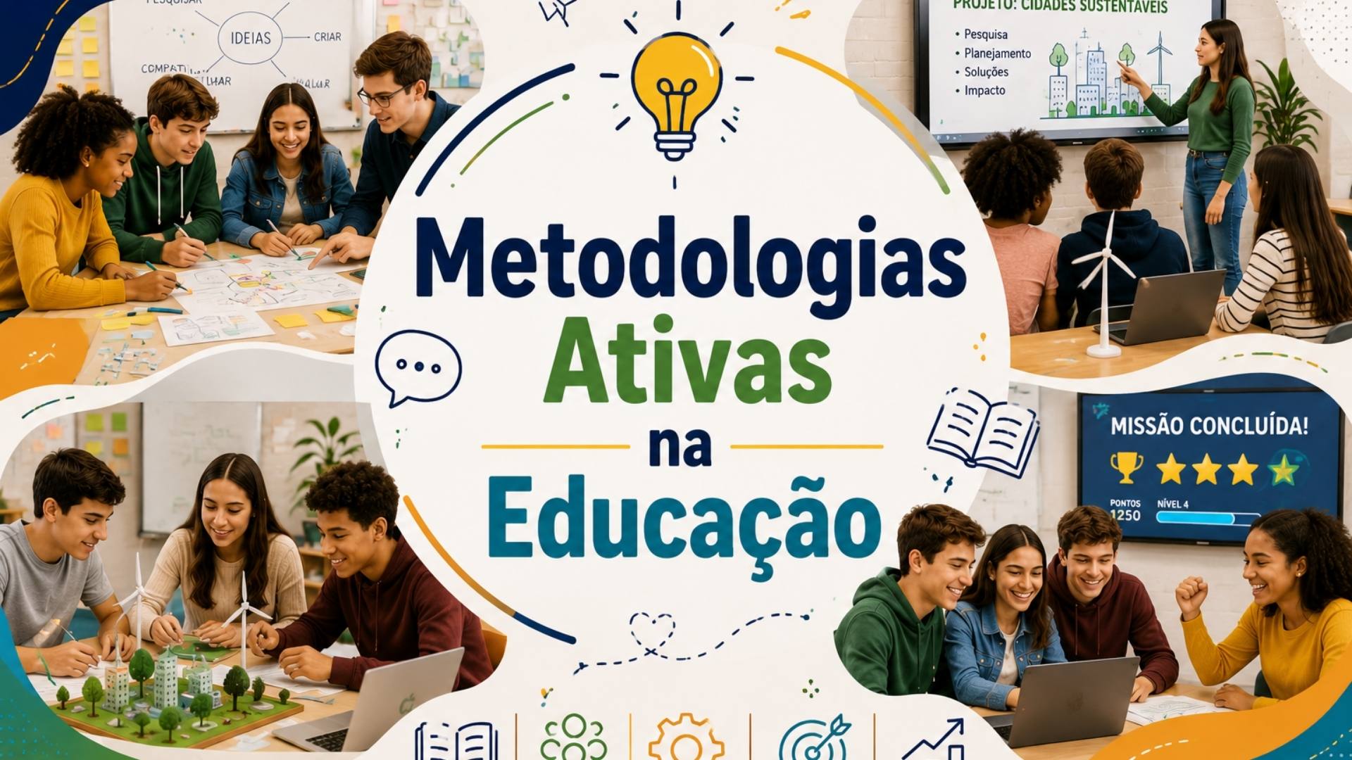 Metodologias Ativas na Educa&ccedil;&atilde;o!